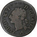 França, Louis XVI, Liard, 1779, Lille, Cobre, VF(20-25), Gadoury:348