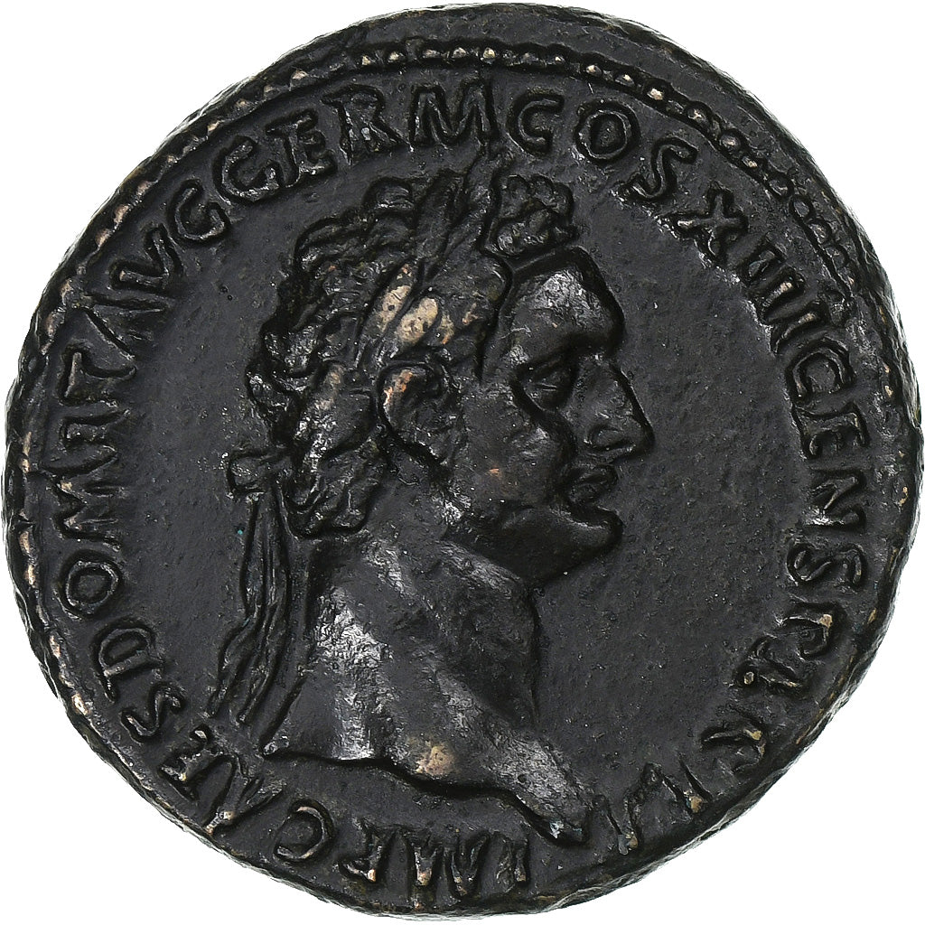 Domitian, As, 87, Rome, Bronze, AU(55-58), RIC:544