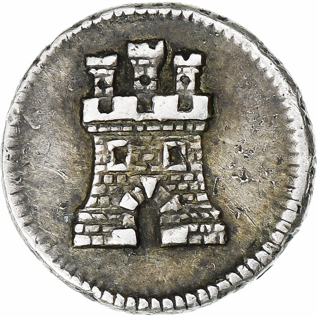 Colombia, Charles III, 1/4 Réal, 1770-1796, Bogota, Silver, AU(50-53)