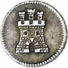Colombia, Charles III, 1/4 Réal, 1770-1796, Bogota, Silver, AU(50-53)