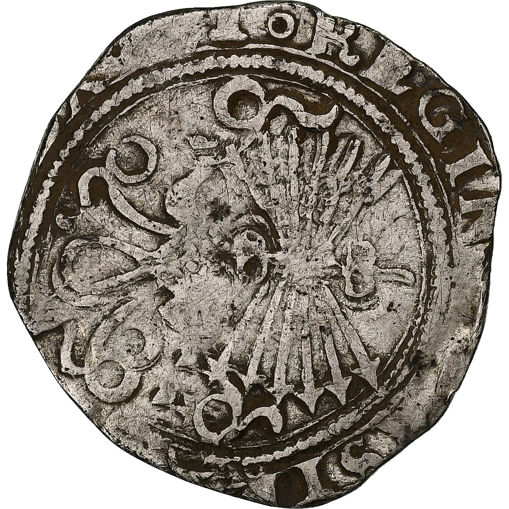 España, Fernando & Isabel, Real, 1474-1504, Seville, Plata, BC+