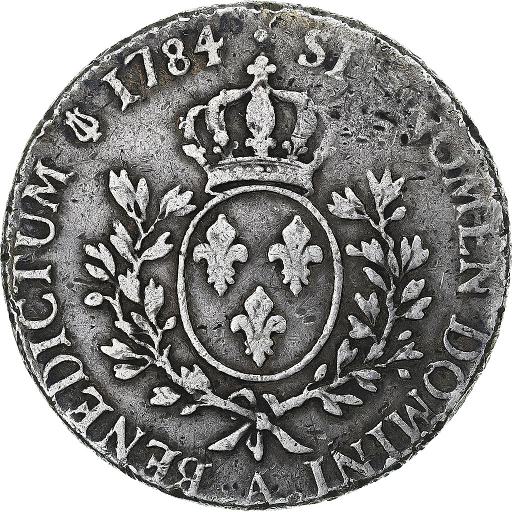 Francja, Louis XVI, Ecu aux branches d'olivier, 1784, Paris, Srebro, F(12-15)