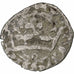 France, Charles IV, Double Parisis, 1323-1328, Billon, VF(20-25), Duplessy:244b