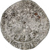 France, Charles V, Blanc au K, 1365-1380, Billon, F(12-15), Duplessy:363