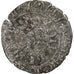 França, Charles V, Blanc au K, 1365-1380, Lingote, F(12-15), Duplessy:363