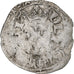 Francia, Charles V, Blanc au K, 1365-1380, Vellón, BC, Duplessy:363