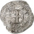 França, Charles V, Blanc au K, 1365-1380, Lingote, EF(40-45), Duplessy:363