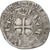 Francja, Charles V, Blanc au K, 1365-1380, Bilon, EF(40-45), Duplessy:363