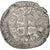 France, Charles V, Blanc au K, 1365-1380, Billon, VF(30-35), Duplessy:363