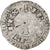 France, Charles V, Blanc au K, 1365-1380, Billon, VF(30-35), Duplessy:363