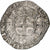 France, Charles V, Blanc au K, 1365-1380, Billon, VF(30-35), Duplessy:363