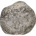 France, Charles V, Blanc au K, 1365-1380, Billon, TB, Duplessy:363