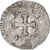 France, Charles V, Blanc au K, 1365-1380, Billon, TB, Duplessy:363