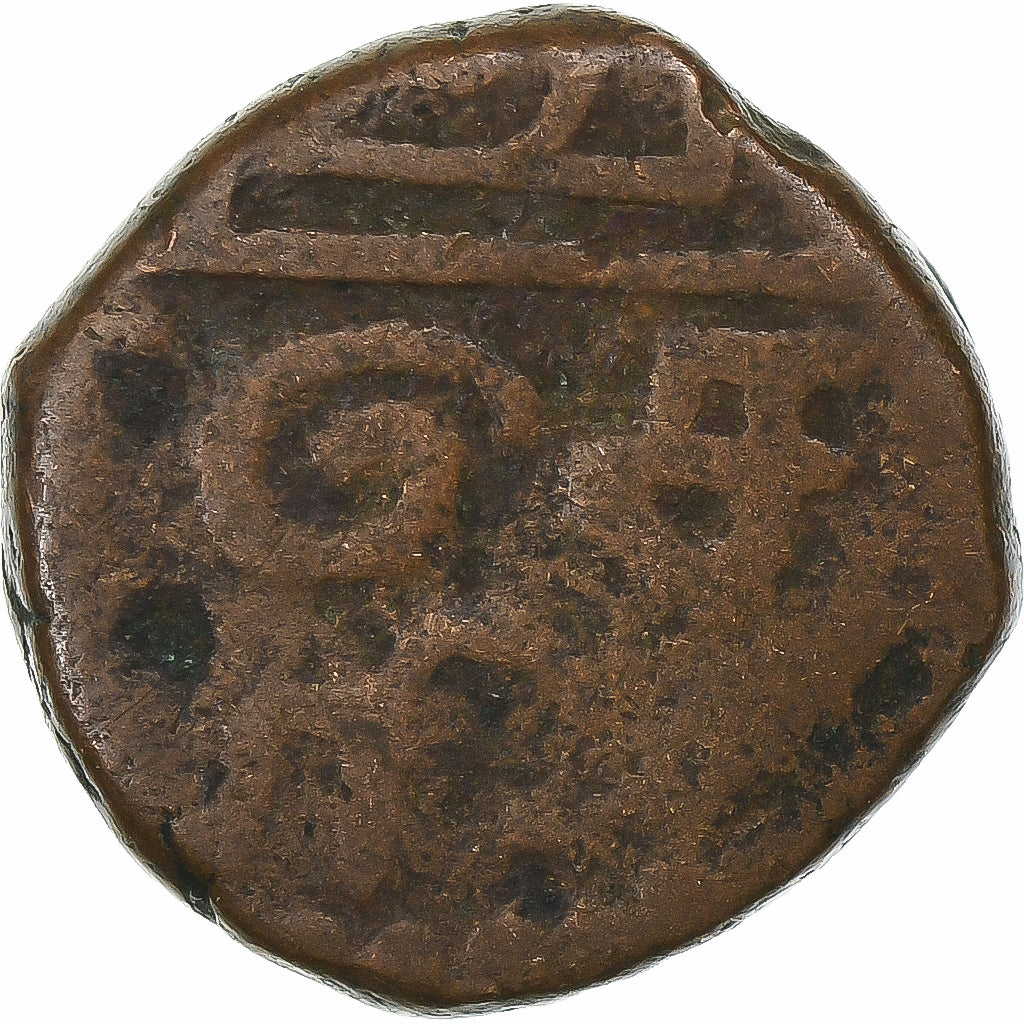 French India, Louis XV, Doudou, n.d. (1715-1774), Pondicherry, Bronze, VF(30-35)