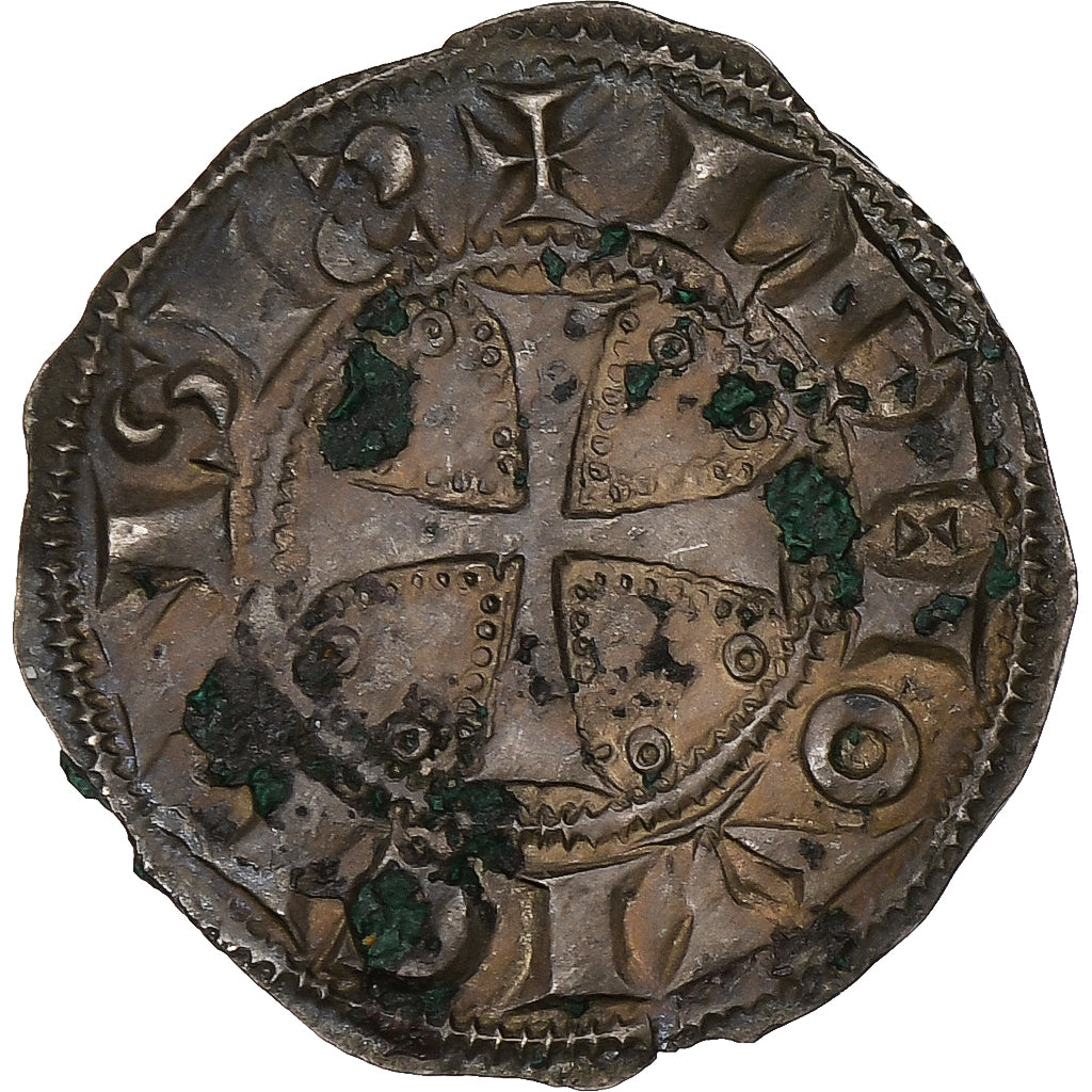 France, Abbaye de Saint-Martial, Anonymous, Denier, ca. 1100-1250, Limoges