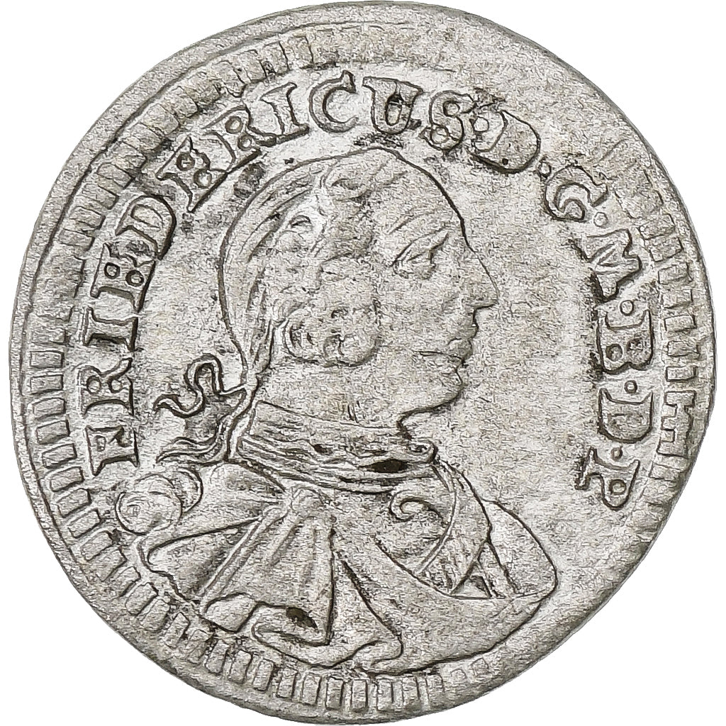Deutsch Staaten, BRANDENBURG-BAYREUTH, Friedrich III, Kreuzer, 1748, Bayreuth