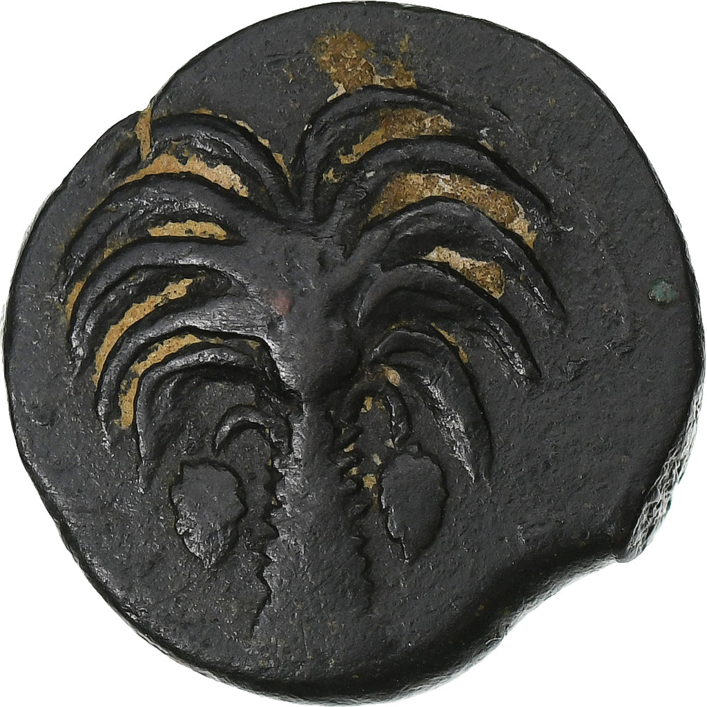 Carthage, Æ Unit, ca. 330-320 BC, Sicily, Bronze, EF(40-45)