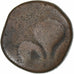 French India, Louis XV, Doudou, n.d. (1715-1774), Pondicherry, Bronze, SGE+