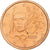 Frankrijk, 5 Euro Cent, BU, 2002, MDP, Copper Plated Steel, PR, KM:1284