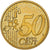 Francja, 50 Euro Cent, BU, 2002, MDP, Nordic gold, AU(55-58), KM:1287
