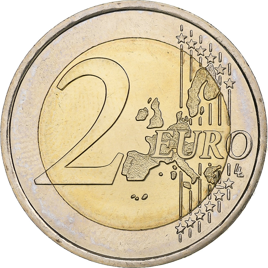 France, 2 Euro, BU, 2002, MDP, Bimétallique, SUP, KM:1289