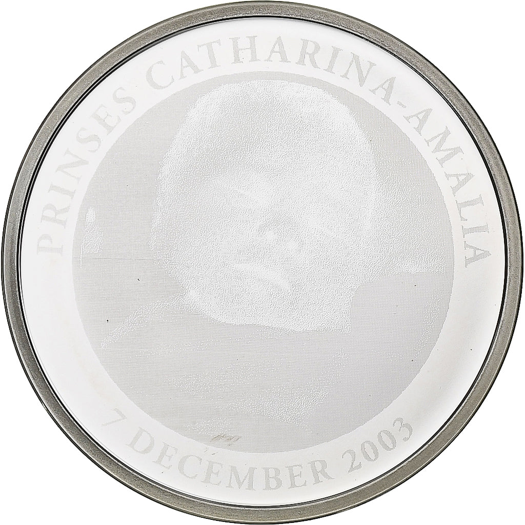 Netherlands, Mint token, Birth of Princess Catharina Amalia, 2003