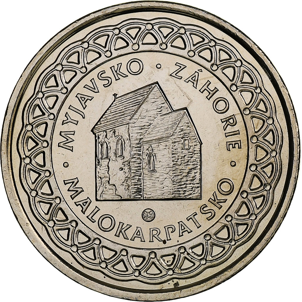 Slovakia, Mint token, Malokarpatsko, Myjavsko, Záhorie, Undated (2012)
