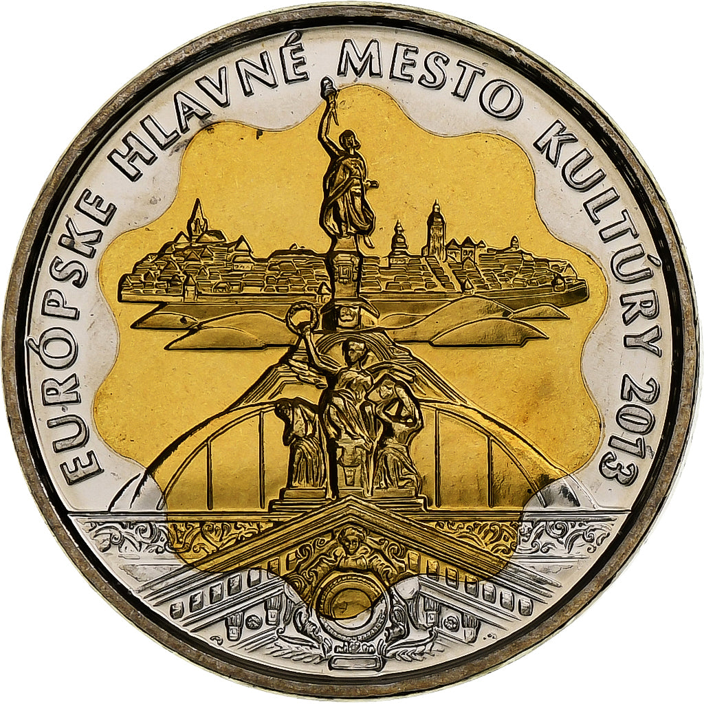 Słowacja, Mint token, Kosice, 2013, Bimetaliczny, MS(63)