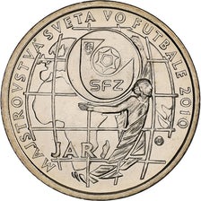 Eslováquia, Mint token, Sport, Football, 2010, Cuproníquel, MS(63)