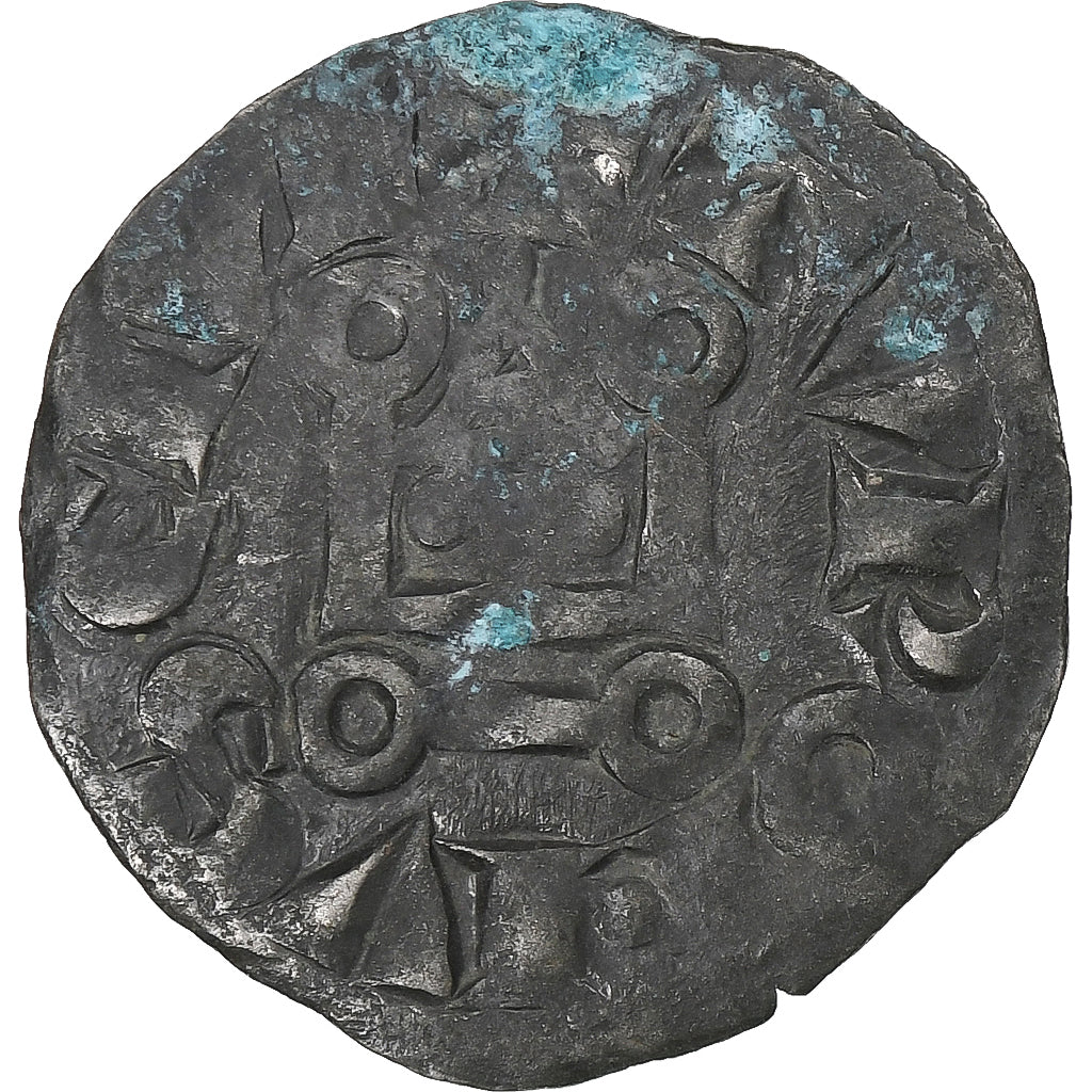 France, Louis VIII-IX, Denier Tournois, 1223-1244, Billon, EF(40-45)