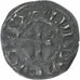 Francja, Louis VIII-IX, Denier Tournois, 1223-1244, Bilon, EF(40-45)