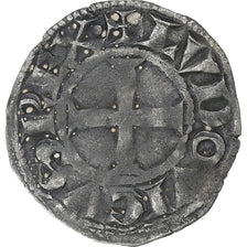 Frankrijk, Louis VIII-IX, Denier Tournois, 1223-1244, Billon, ZF, Duplessy:187