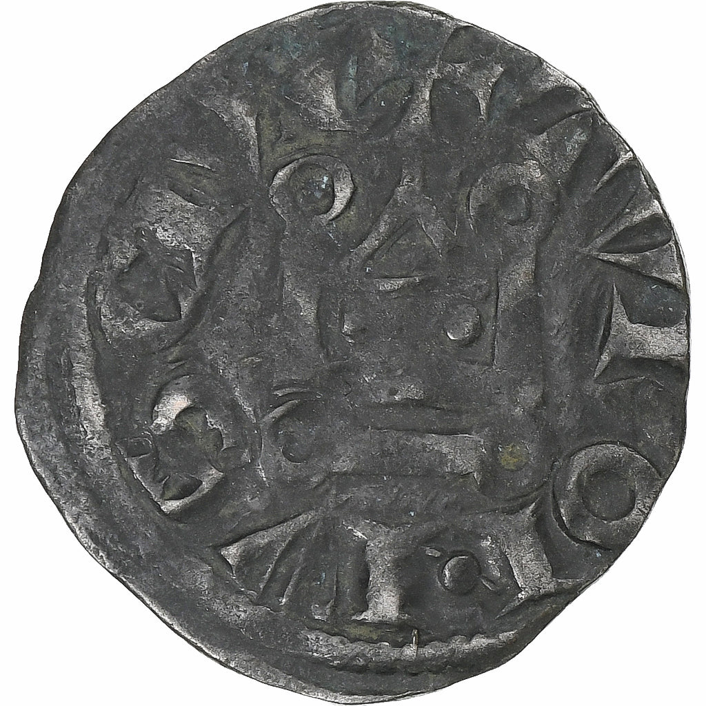 France, Louis VIII-IX, Denier Tournois, 1223-1244, Billon, EF(40-45)