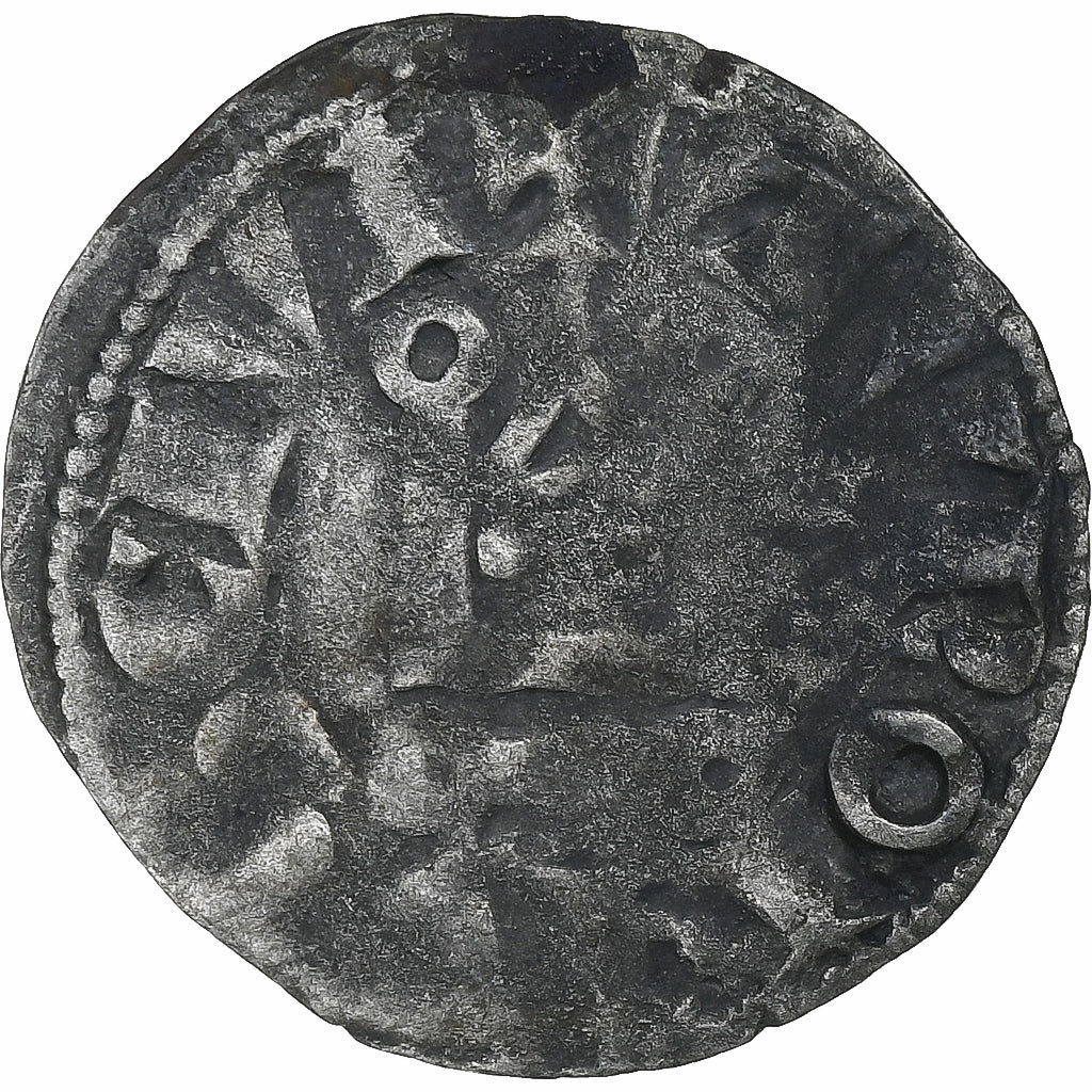 Francia, Louis VIII-IX, Denier Tournois, 1223-1244, Biglione, MB+, Duplessy:187