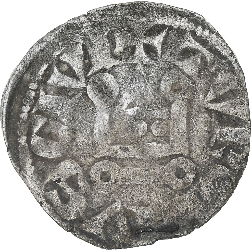 France, Louis VIII-IX, Denier Tournois, 1223-1244, Billon, TB+, Duplessy:187