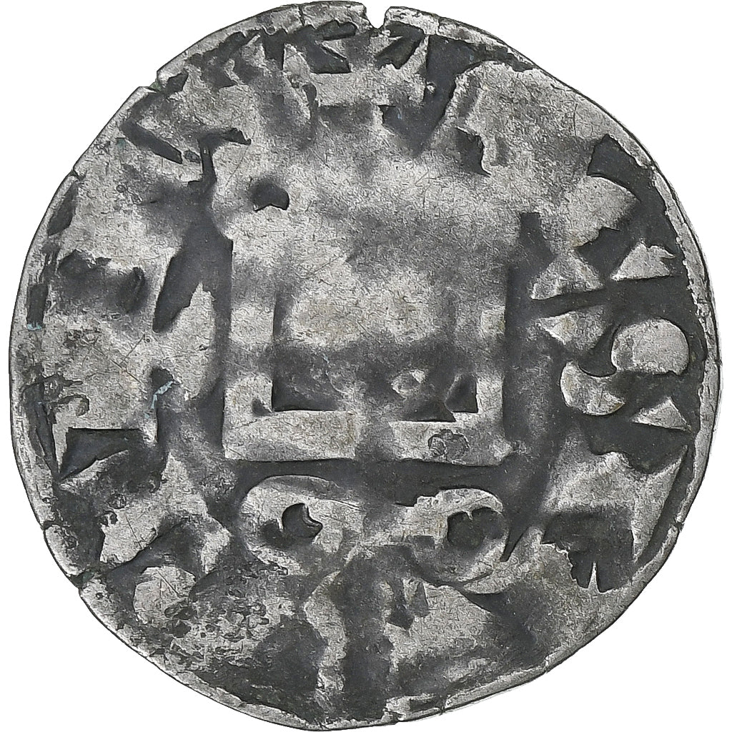 France, Philip II, Denier, 1180-1223, Saint-Martin de Tours, Silver, VF(20-25)