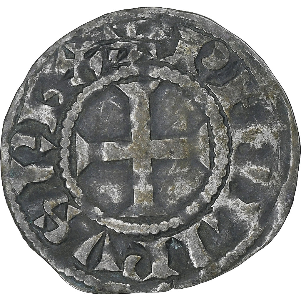 France, Philip II, Denier, 1180-1223, Saint-Martin de Tours, Silver, EF(40-45)