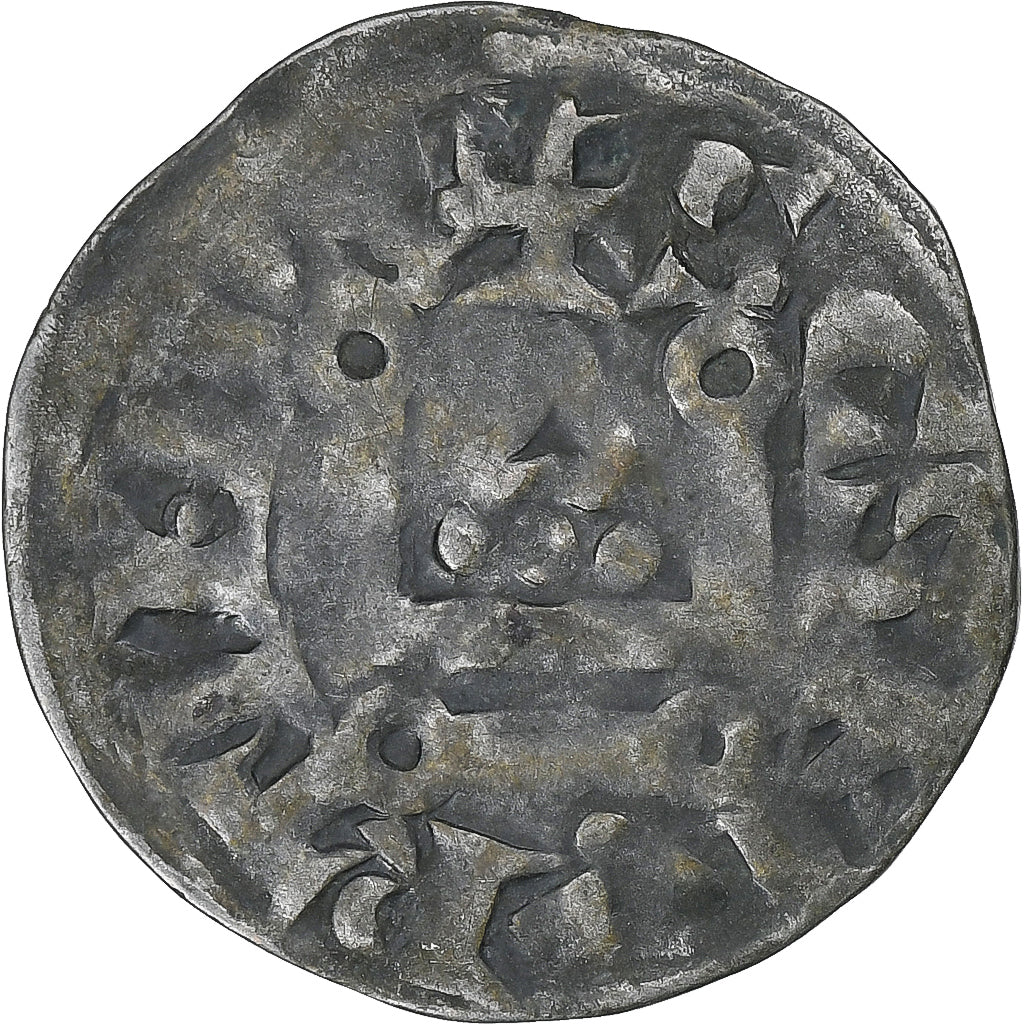 France, Philip II, Denier, 1180-1223, Saint-Martin de Tours, Silver, VF(30-35)