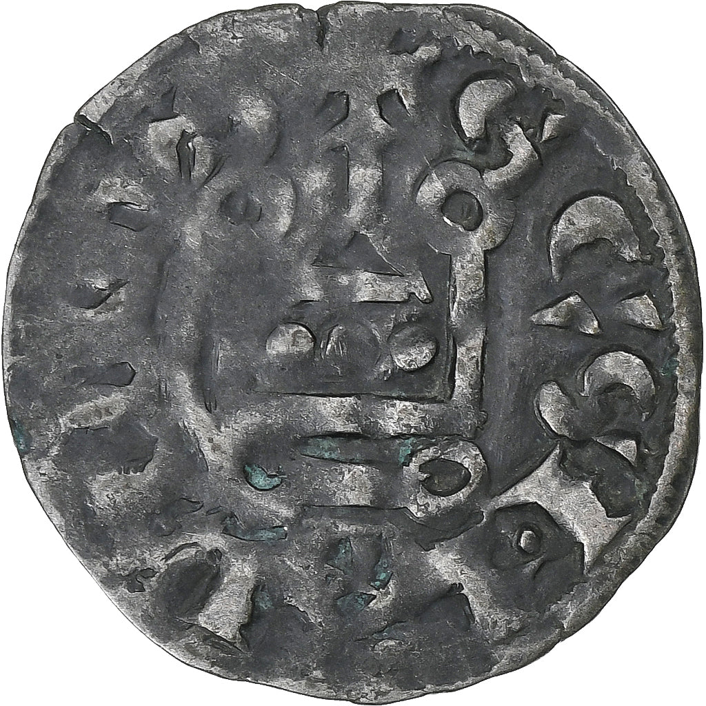 France, Philip II, Denier, 1180-1223, Saint-Martin de Tours, Silver, VF(30-35)