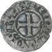 Francja, Philip II, Denier, 1180-1223, Saint-Martin de Tours, Srebro, VF(30-35)