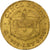 Colombia, 5 Pesos, Simon Bolivar, 1919, Bogota, Goud, PR