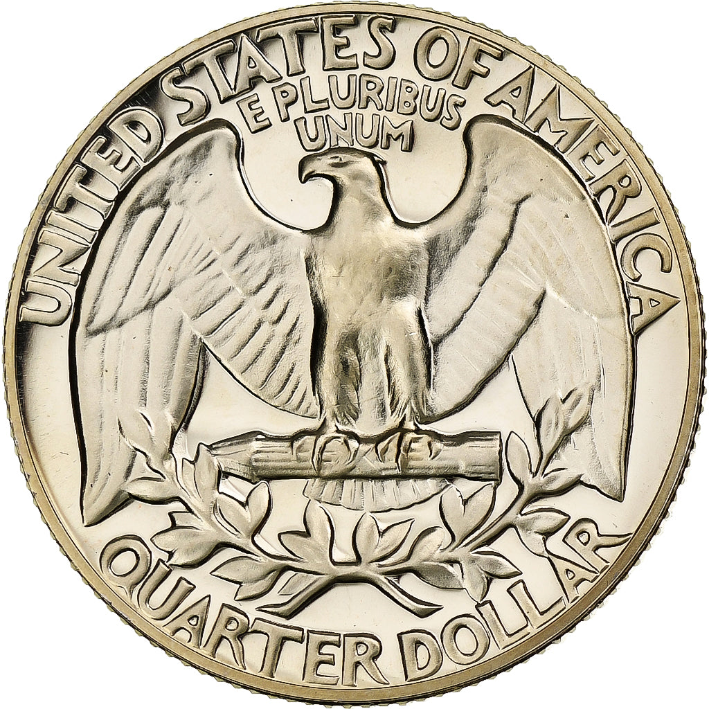 United States, Quarter, Washington, 1969, San Francisco, Proof, Copper-Nickel