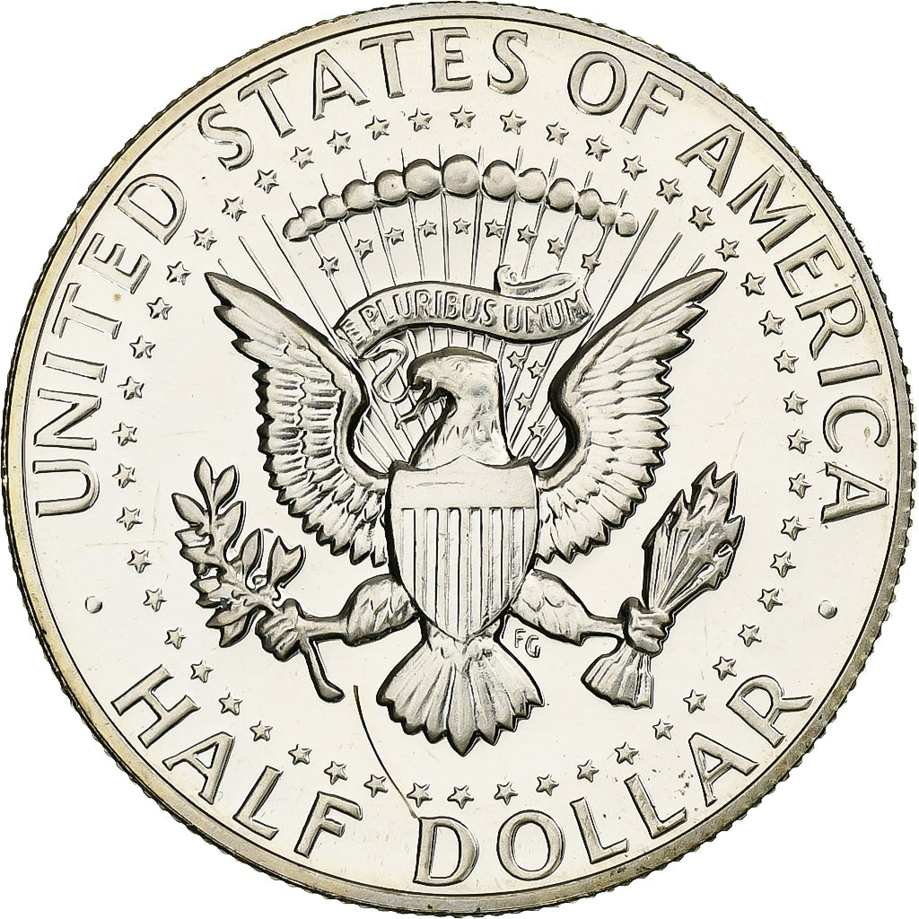 United States, Half Dollar, Kennedy, 1969, San Francisco, Silver, MS(64)
