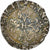 Francia, Henri III, 1/4 Franc au col plat, 1582, Bordeaux, Plata, BC+