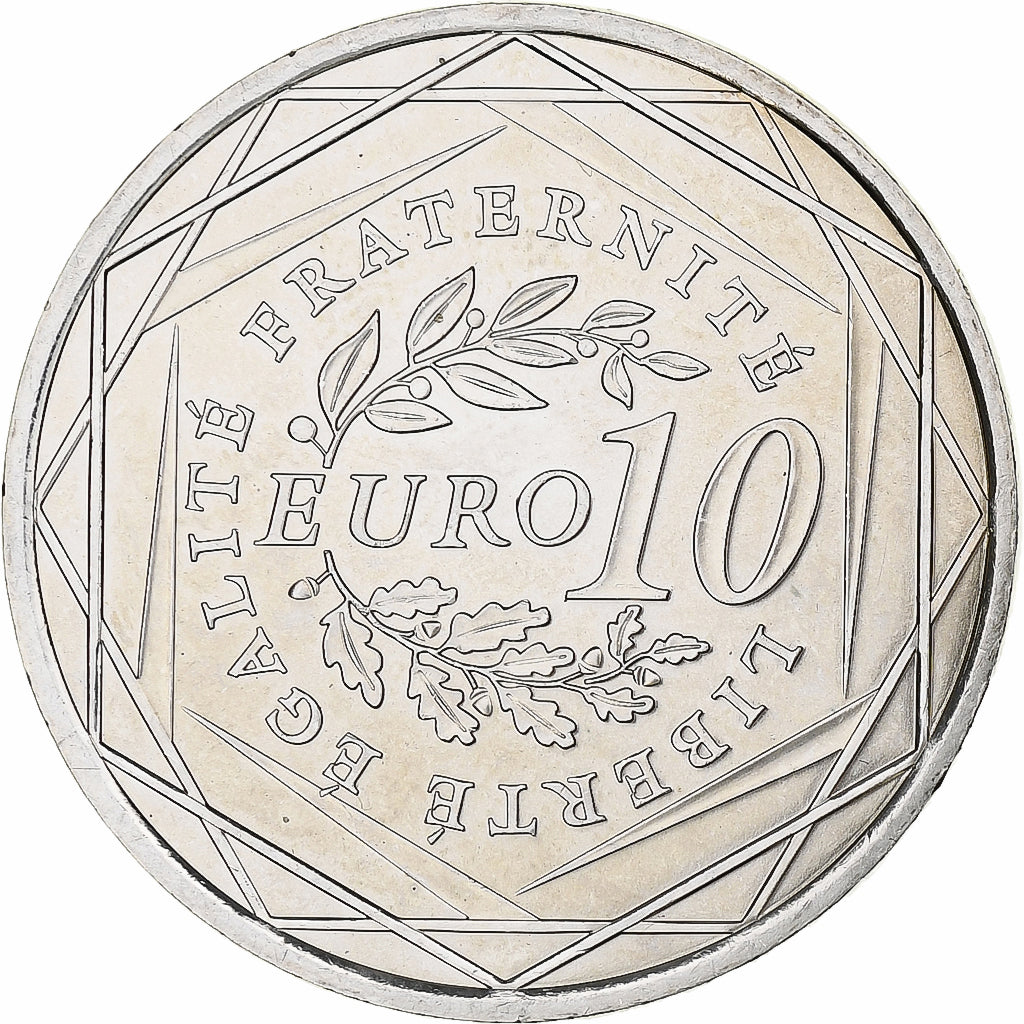 France, 10 Euro, Semeuse, 2009, MDP, Argent, SPL