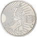France, 10 Euro, Semeuse, 2009, MDP, Silver, MS(63)