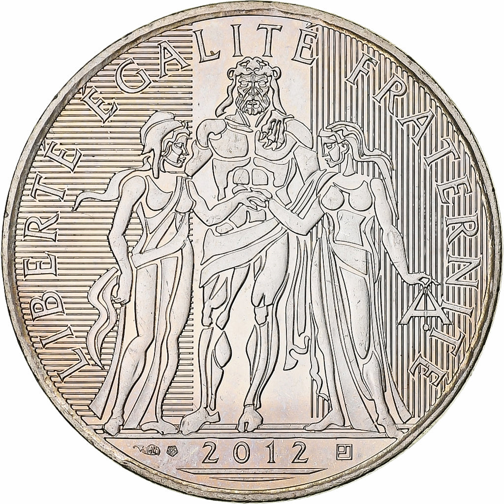Frankreich, 10 Euro, Hercule, 2012, MDP, Silber, UNZ