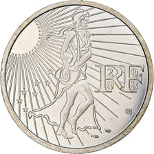 France, 15 Euro, Semeuse, 2008, MDP, Silver, MS(63)