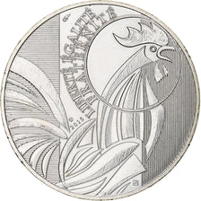 France, 10 Euro, Coq, 2015, MDP, Silver, MS(63)