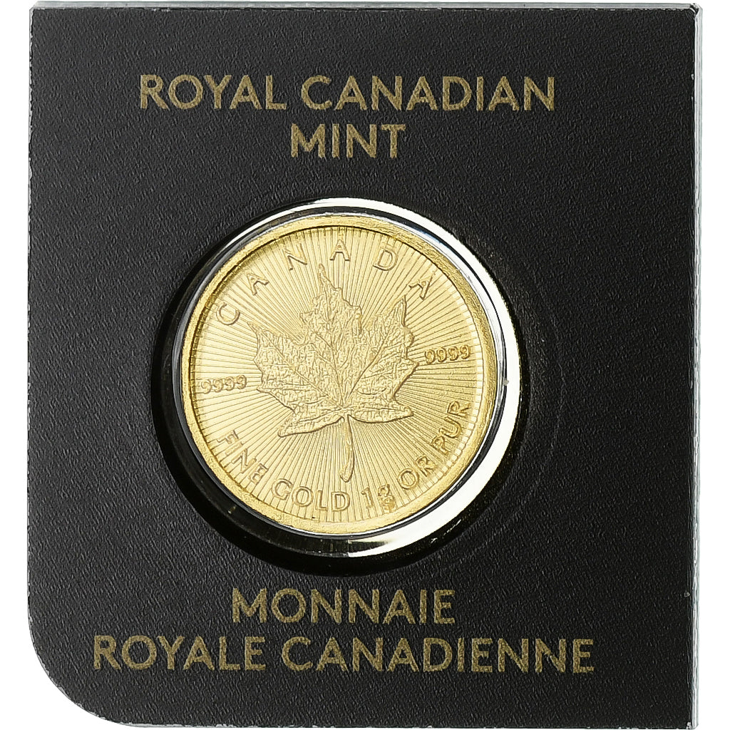 Canada, Elizabeth II, 50 Cents, Maple Leaf, 2017, Ottawa, Oro, FDC